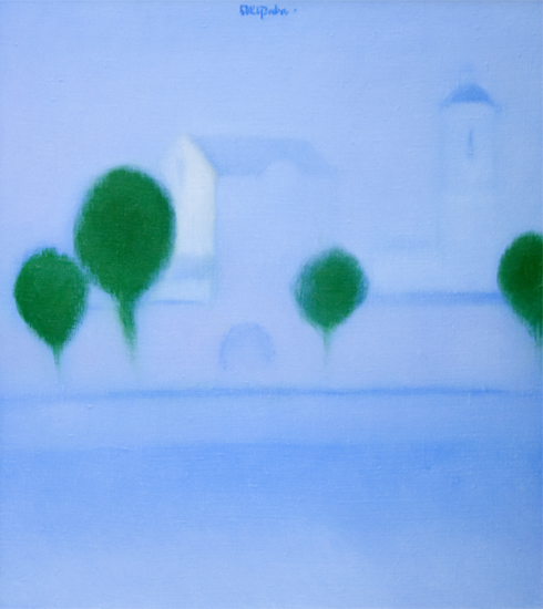 «Lilac mist» 50x45cm. 2009. Oil on canvas