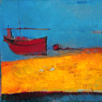 red-longboat-35.7x40.7-1997